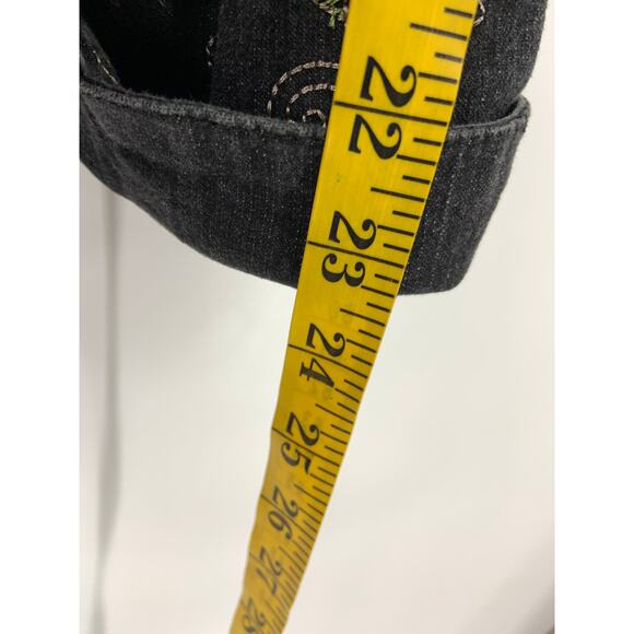 Denim & Co Womens Floral Embroidered Gray Boho Collared Jacket Size L - Picture 8 of 8